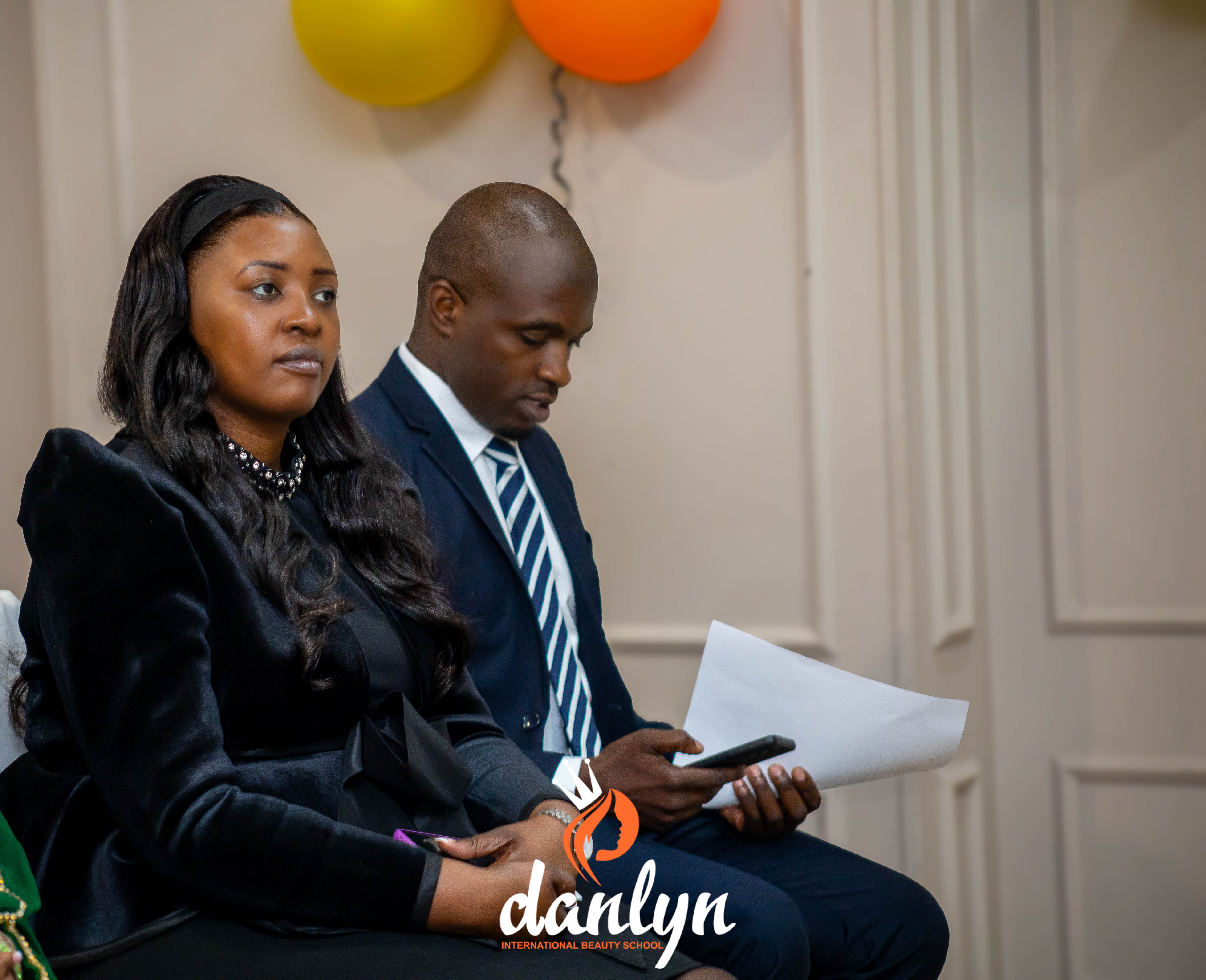 Guests share an event at Danlyn